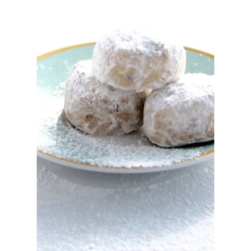Kourabiedes amandes et vanille Kourabiedes amandes et vanille