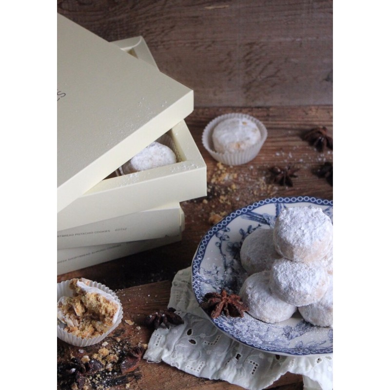 Kourabiedes amandes et vanille Kourabiedes amandes et vanille