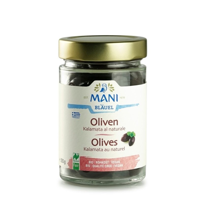 Olives de Kalamata BIO au naturel 180g