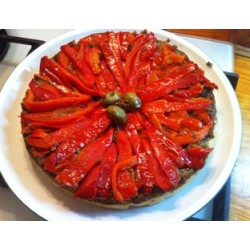 
											Recette de Tarte tatin aux poivrons et pâte d'olives
					