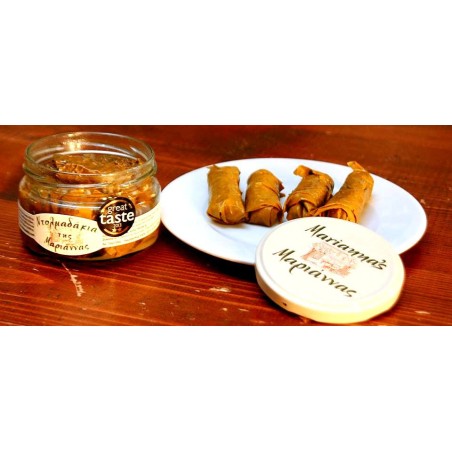 Feuilles de vigne farcies BIO - Dolmadakia grecques Kazakis
