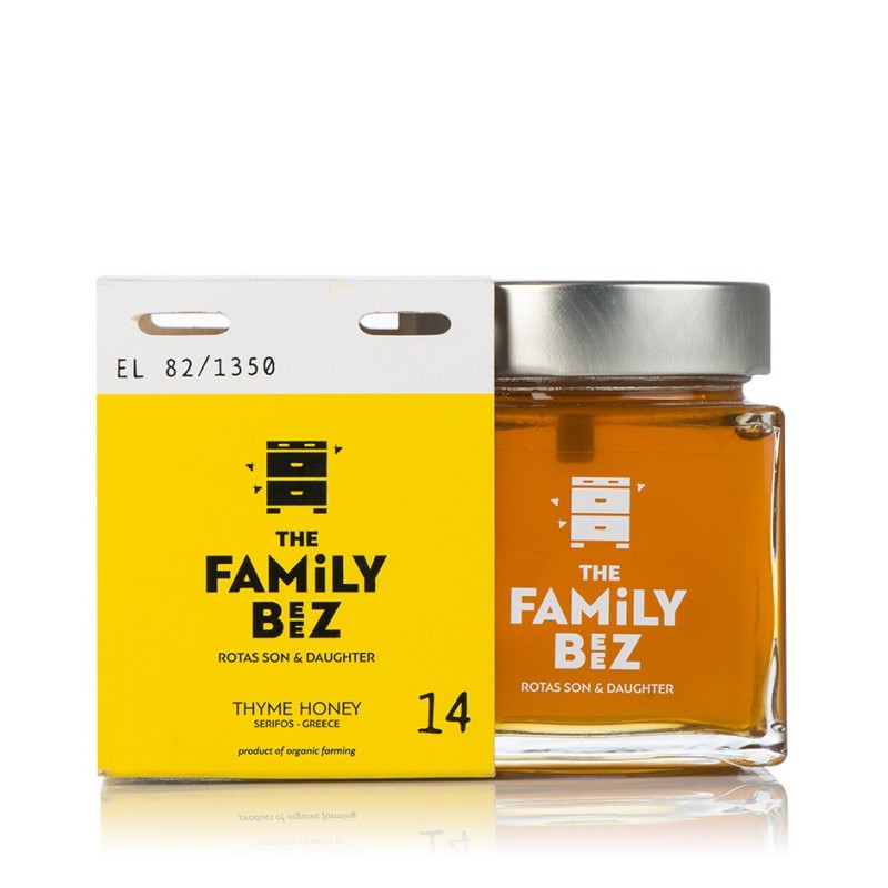 Miel thym BIO 250g Family Beez