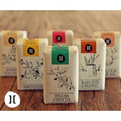 Savon naturel à l'huile d'olive Bio à la Spiruline et au thé vert 120g