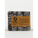 Mini savon naturel à l\'huile d\'olive Bio à la bière noire et romarin 30g HELLEO