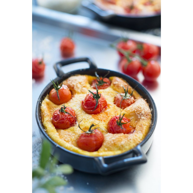 Clafoutis à la crème de parmesan