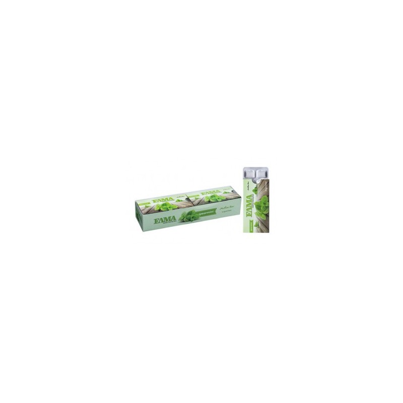 Chewing-gum à la Menthe Elma - Pour une Haleine Fraîche et une Bonne Hygiène Bucco-Dentaire