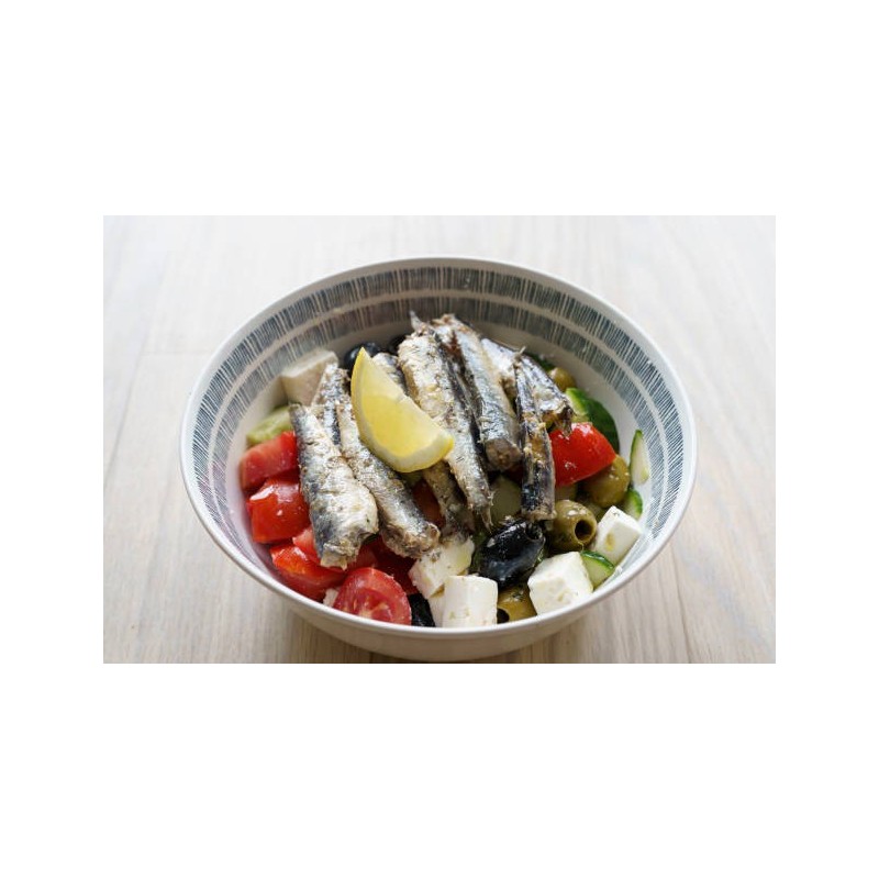 Sardines à l'huile d'olive Bio de la mer Egée 95g Sardines à l'huile d'olive Bio de la mer Egée 95g