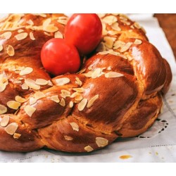 Recette de la Tsourekia (brioche au mastic de Pâques)