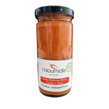 Sauce tomate aux poivrons rouges BIO 260g