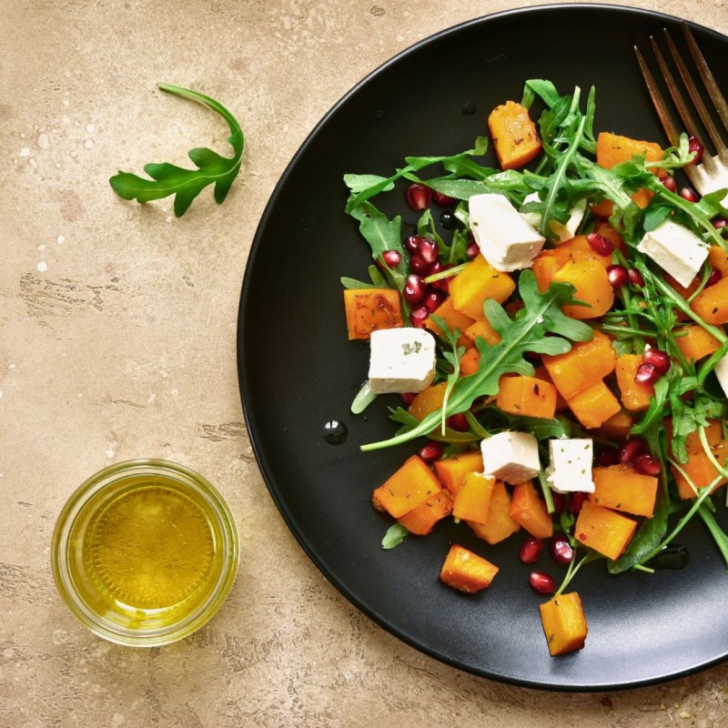 salade potiron feta miel salade potiron feta miel