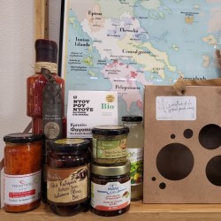 assortiment de produits grecs