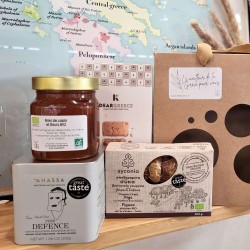 Coffret cadeau - Douceurs bio de Grèce Coffret cadeau - Douceurs bio de Grèce