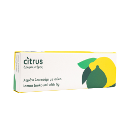 Loukoums à la figue et au citron de l'île de Chios - 200g