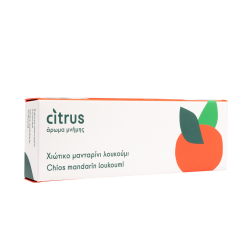 Loukoums à la mandarine de l'île de Chios - 200g