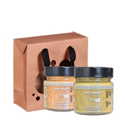 Coffret cadeau - Beurre de pistache & amande 100% - Plaisirs gourmands grecs