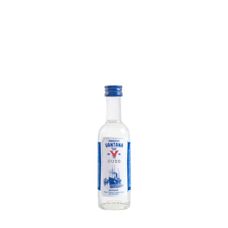 Ouzo Aenaon Vantana 50ml - Mini format d'ouzo grec traditionnel