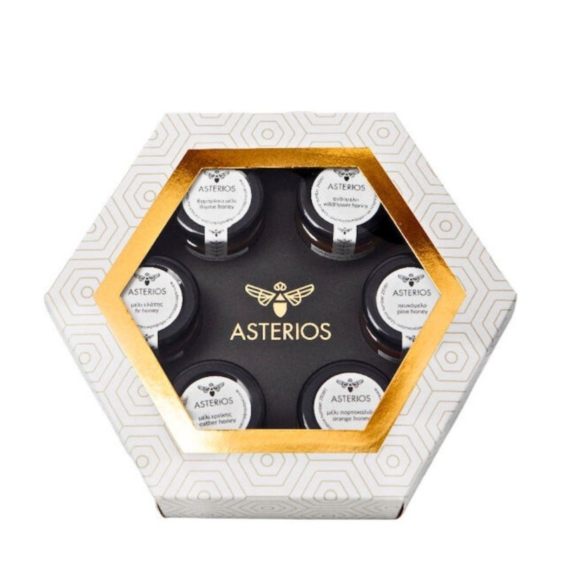 coffret cadeau découverte des miels de Grèce coffret cadeau découverte des miels de Grèce