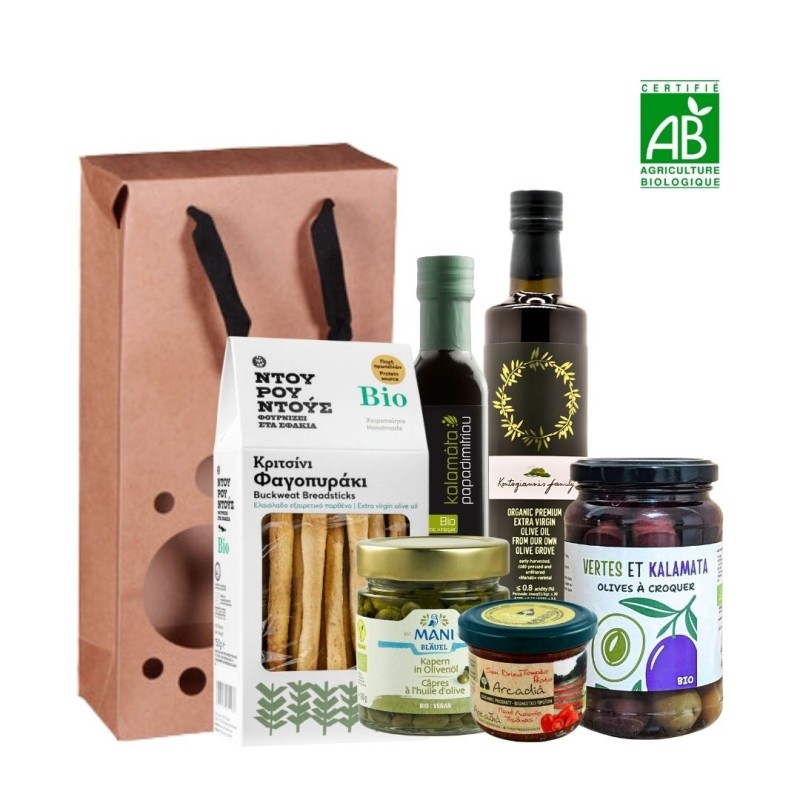 Coffret cadeau - Gourmand et 100% bio