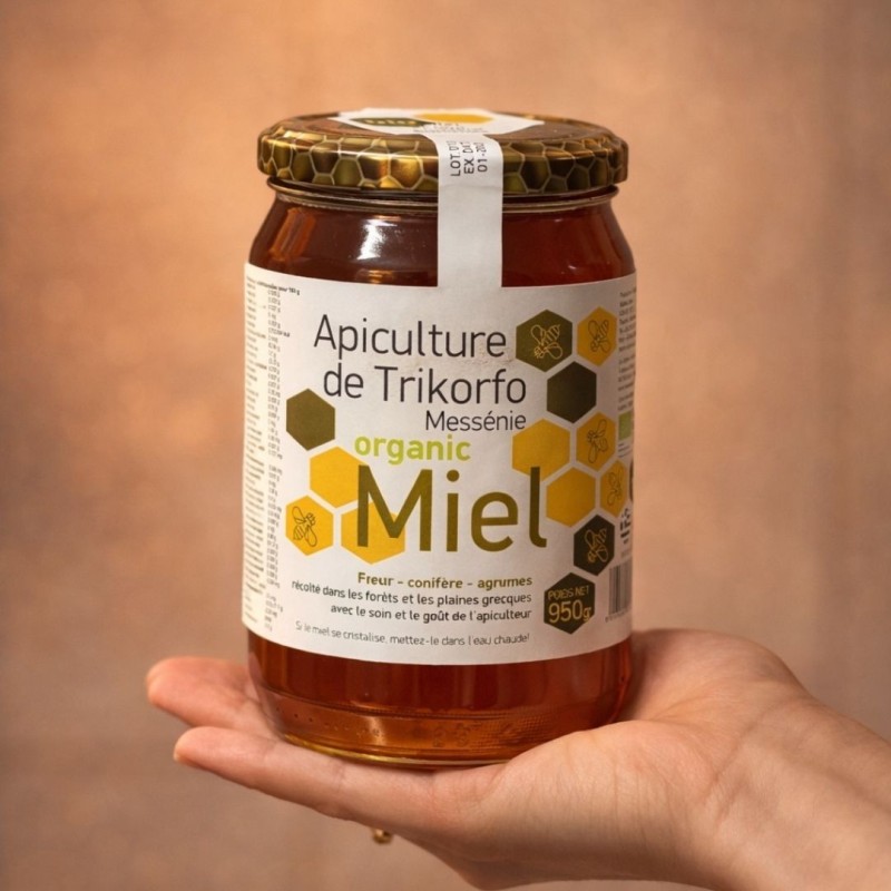 Miel bio de Grèce en ligne
