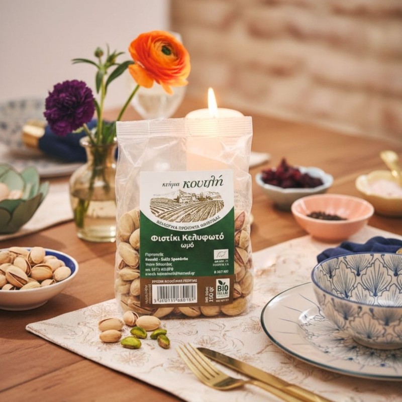 pistaches bio de Grèce