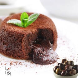 
											Fondant au chocolat et olives
					
