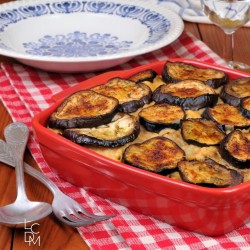 
											gratin d'aubergine et kritharaki
					