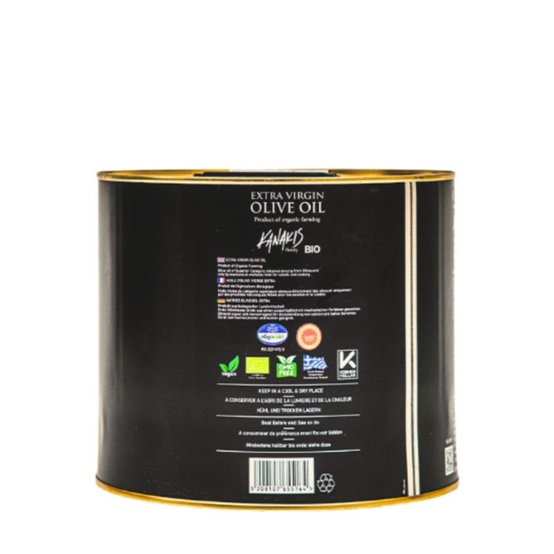 Huile d'olive BIO Kanakis - 3l