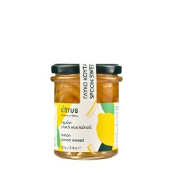 Glyka koutaliou citron de Chios 250g Citrus – confiture grecque traditionnelle au citron en ligne