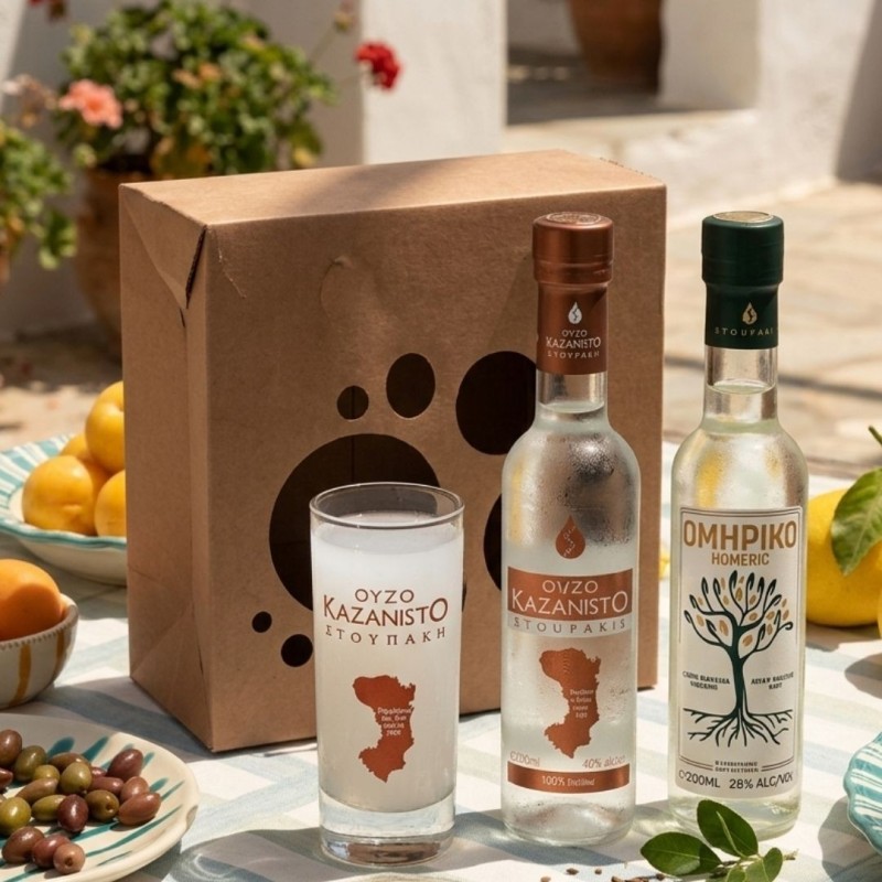 dégustation mini alcools grecs