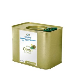 Olives vertes Amfissa grecques à l'huile grand format 4.7kg