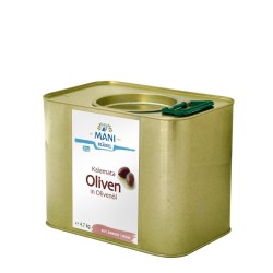 Olives de kalamata à l'huile d'olive grecque grand format 4.7kg