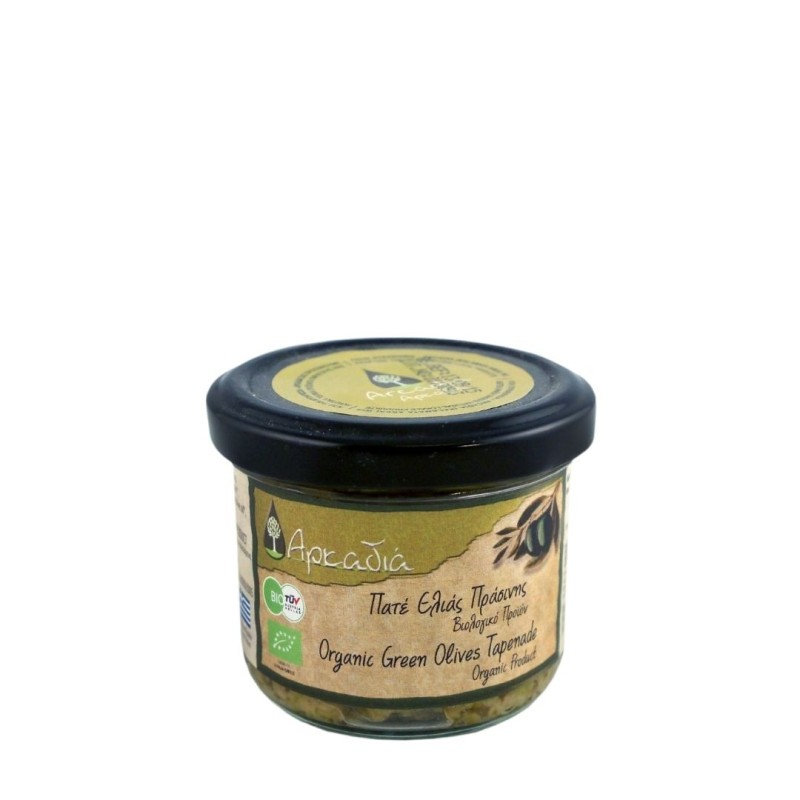 Pâtes d'olives vertes Chalkidiki BIO 100g