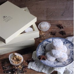 Kourabiedes noix de pécan et cannelle