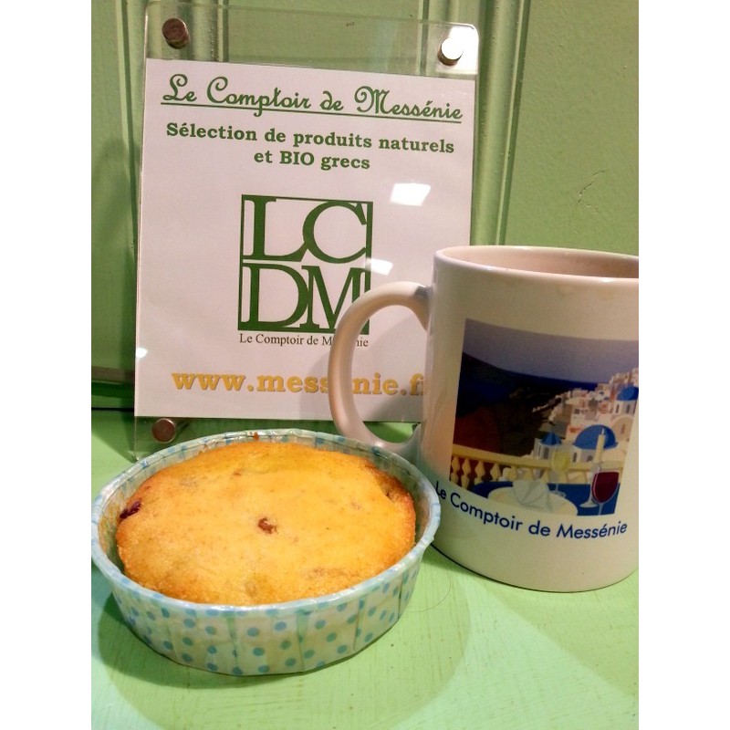 Muffin aux citrons et raisins de Corinthe